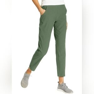NWT Eddie Bauer Traveler Ankle Pant, Color Green Size 2X